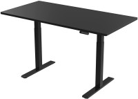 Höhenverstellbarer Schreibtisch (160 x 80 cm, Schwarz, Memory-Steuerung) für 339,15€!!