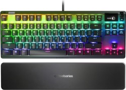 SteelSeries Apex 7 TKL Gaming Tastatur (lineare SteelSeries QX2 Red 50M Switches, OLED Display, Aluminiumgehäuse) für 88€!!