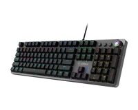 MSI FORGE GK310 (Hot-Swap, magnetischer Metallrahmen, RGB, Metall-Drehregler, Double-Shot ABS Tastenkappen, lineare 60M Red Switches) für 26,99€!!