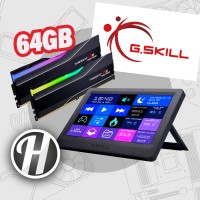 Gewinne ein 64 GB High-End RAM-Kit & ein WigiDash von G.Skill 🚀