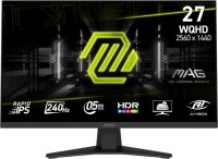 MSI MAG (27", 240Hz, WQHD (2560x1440), Fast-IPS, 10bit, FreeSync Premium, 96% DCI-P3) für 248,99€!!