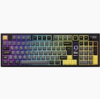 Black & Gold 5098B (V3 Piano Pro, Gasket Mount, PBT, 1800 Compact Size, 8.000 mAh Akku, Drehwalze, TFT-Bildschirm, Hot-Swap) für 96,62€!!