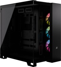 Corsair 6500X RGB (Midi-Tower, Mainboard/Netzteil bis ATX, Dual-Chamber, 3x RX RGB Lüfter vorinstalliert) für 199,90€!!