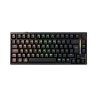 GamaKay TK75HE V2 ISO-DE (75%, Top/Gasket Mount, Silent Hall-Effekt Switches, LCD Display, Drehregler, Mac/Win, PBT, Tri-Konnektivität) für 70,36€!!