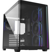 FSP M580 Plus (Midi-Tower, 4 x 120 mm Lüfter vorverbaut, Back-Connect Mainboard kompatibel, Mehrkammerndesign) für 89,90€!!