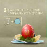 Gratis Sitzkissen zu jedem UP Designhocker bei Interstuhl