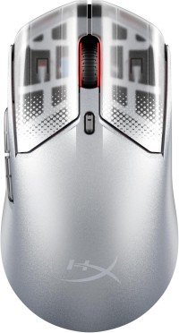 HyperX Pulsefire Haste 2 S (Wireless, Magnesiumgehäuse, 6 Tasten, Glas Skates, 650IPS, mechanisch-optische 100M Taster) für 45,36€!!