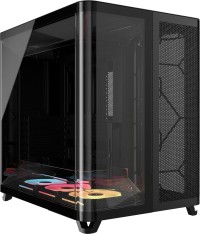 CORSAIR AIR 5400 LX-R RGB iCUE LINK (Midi-Tower, Drei-Kammern-Design, 3x iCUE LINK LX-R RGB 120 mm Reverse, Back Connect kompatibel) für 184,90€!!