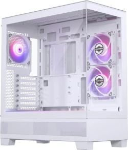 Phanteks XT View Matte White (Midi-Tower, Back-Connect kompatibel, 3x ARGB Lüfter, GPU vertikal montierbar) für 39,90€!!
