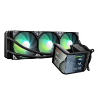 TRYX Panorama SE ARGB 360 (Schwarz, 280W TDP, u.a. AM 4/5, LGA 1851/1700, 2160x1080, 6,5", 60Hz, AMOLED Display) für 259,90€!!