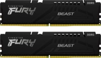 Kingston FURY Beast schwarz DIMM Kit 32GB, DDR5-6000, CL36-38-38, on-die ECC (KF560C36BBEK2-32)