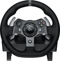 Logitech G920 Driving Force, USB inkl. Astro A10 Headset weiß (PC/Xbox One) (991-000487)