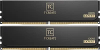 TeamGroup T-Create Expert schwarz DIMM Kit 32GB, DDR5-6000, CL30-36-36-76, on-die ECC (CTCED532G6000HC30DC01)