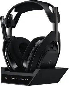 Logitech G Astro A50 X Lightspeed + Basisstation (Over-Ear, geschlossen, Dolby Atmos, USB-C, HDMI Anschluss)