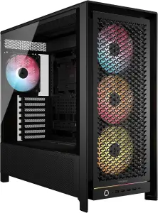Corsair Frame 5000D RS ARGB (4 x RS140 ARGB-Lüfter, CPU-Kühler bis 175mm, GPU bis 450mm, Mainboard/Netzteil ATX)