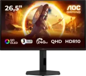 AOC QD-OLED (240Hz, 26,5", WQHD, G-Sync, 99% DCI-P3, 3 Jahre Garantie)