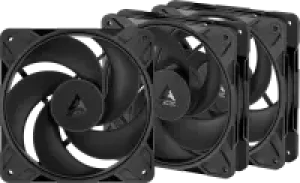 Arctic P12 Pro (Reverse, schwarz, 120mm, 3er-Pack, Daisy Chain Buchse)