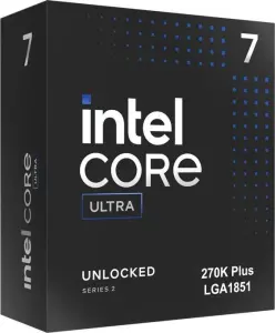 Intel Core Ultra 7 270K (8P+16E/24T, 3.70-5.50GHz, boxed ohne Kühler)