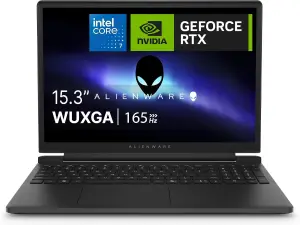Dell Alienware (15,3", 1200p, 165Hz, RTX 5060, Intel Core 7 240H, 16GB, 512GB, Win11)
