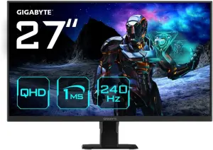 Gigabyte Monitor (240Hz, WQHD, 27", IPS, FreeSync Premium, 100% sRGB)