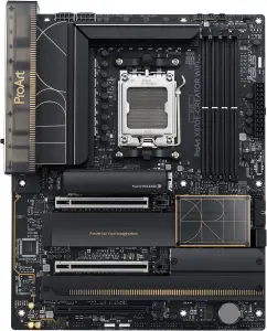 ASUS ProArt X870E-Creator WiFi (AM5, 18 virtuelle CPU-Phasen, WiFi7, 2x PCIe 5.0 x16, 2x M.2 PCIe5.0)