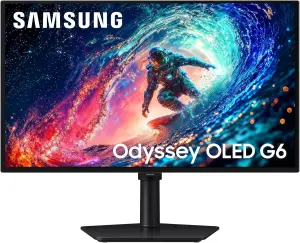 Samsung Odyssey OLED G6 (240Hz, WQHD, 27", QD-OLED, FreeSync Premium, 99% DCI-P3)