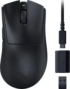 Razer DeathAdder V3 HyperSpeed (5 Tasten, 55g, Razer Focus x 26K, 750IPS, Razer Optical 90M Mouse Switch Gen-3) für 55,57€!!