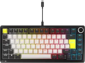 Corsair Makr Pro 75 (75% Layout, magnetische Corsair MGX Hyperdrive 150M Switches, Metallgehäuse schallgedämmt, PBT) für 159,99€!!
