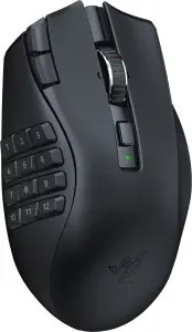 Razer Naga V2 HyperSpeed (18 Tasten, Razer Focus Pro 30K, 750IPS, Razer 2nd-Gen Mechanical, 60 Mio., 4-Wege Scrollrad) für 69,34€!!