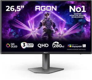 AOC Agon Pro (280Hz, WQHD, QD-OLED, 27", G-Sync, 99% DCI-P3)