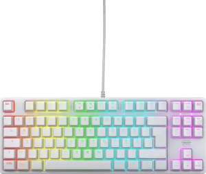 Cherry Xtrfy K4V2 TKL, weiß, LEDs RGB, MX2A RGB RED, USB, DE